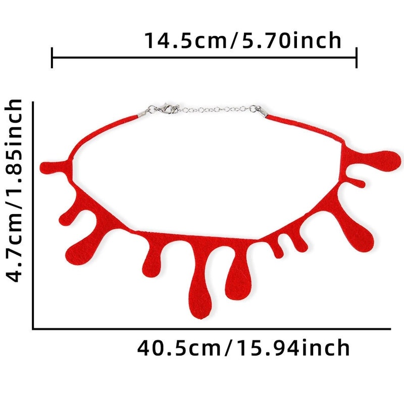 Halloween Spider Bat Skull Necklace Felt Pendant Funny Cool Party Accessory|Jewelry & Accessories