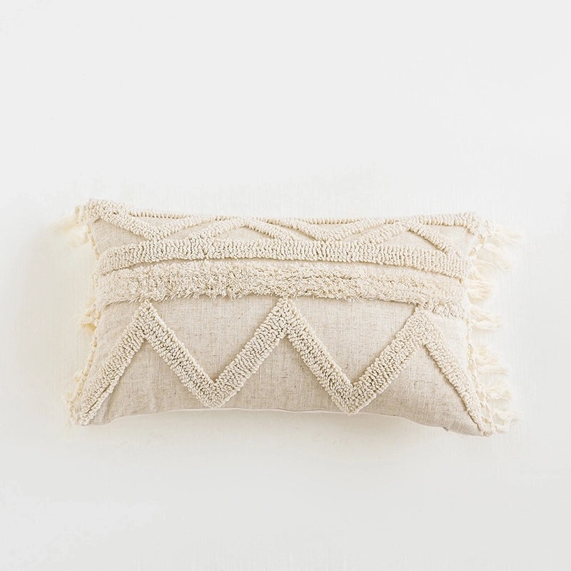Bohemian Geometric Cotton Pillow Covers | Home Decor Pillows