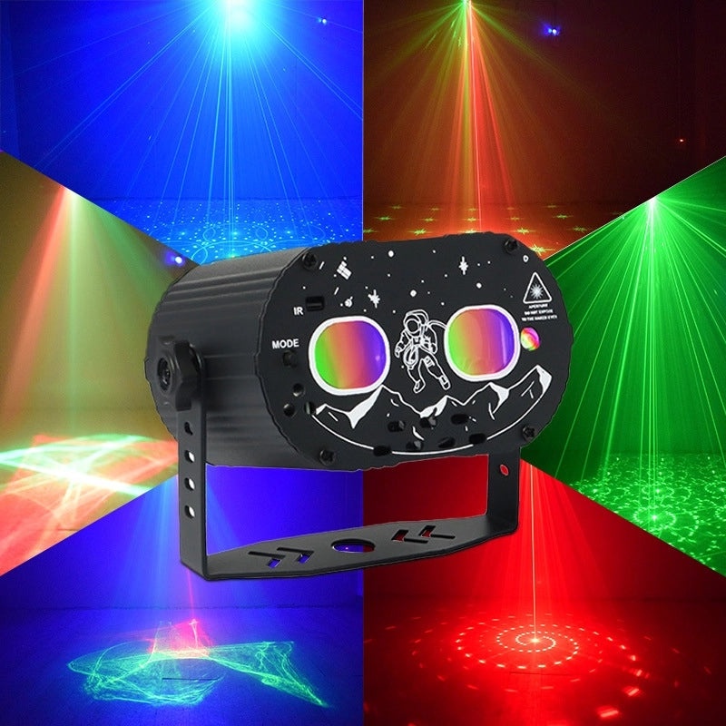 Aurora Borealis Laser Stage Light with Sound Control and Remote | Party & Disco Lighting