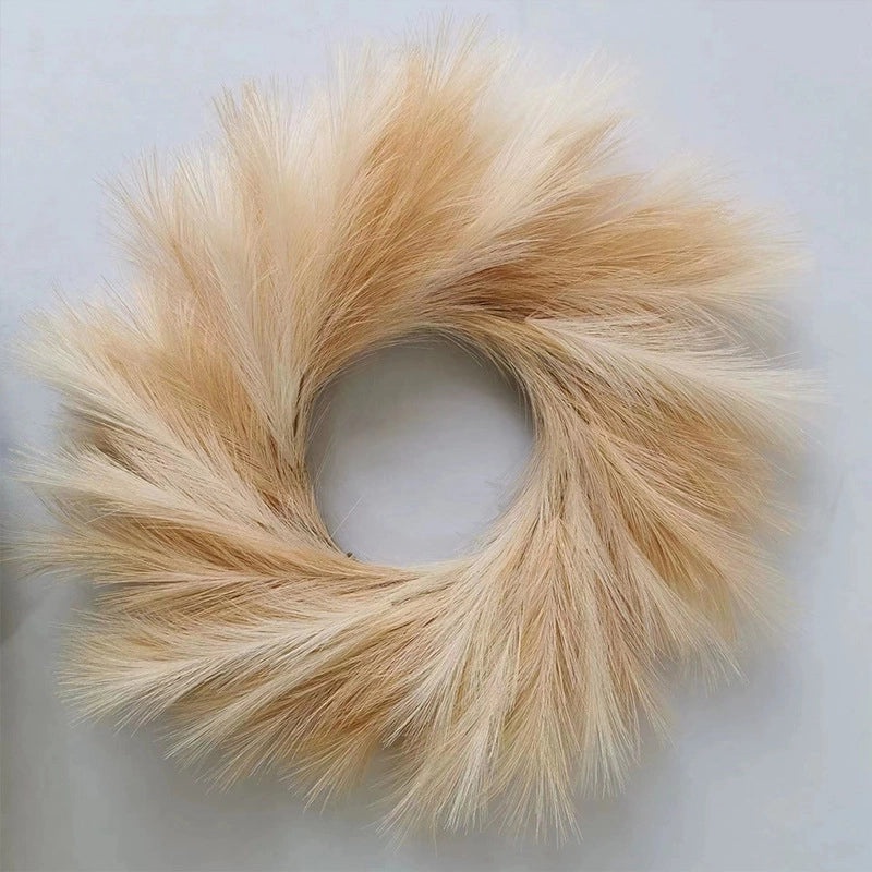 European Style Christmas Reed Wreath Holiday Decoration | Christmas Wreaths & Holiday Decor