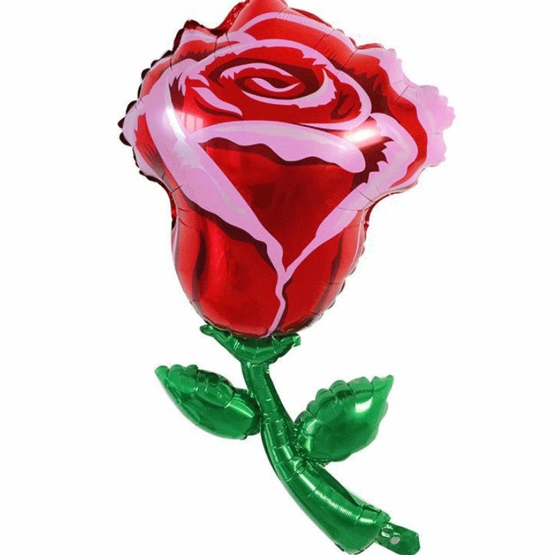 Sunflower Rose Tulip Flower Foil Balloon for Birthday Wedding Party Decoration Kids Toy|Party Supplies Balloons