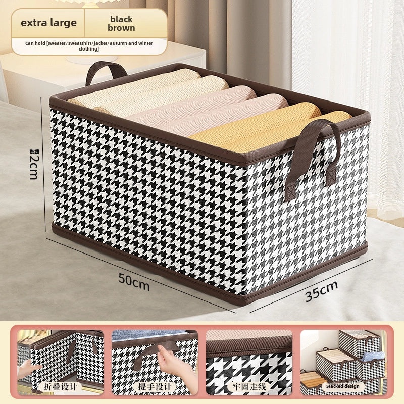 Foldable Fabric Clothes Storage Box for Home and Dormitory | Storage & Organization