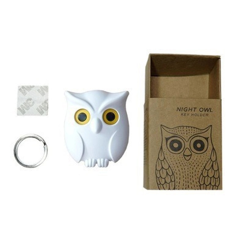 Owl Magnetic Key Holder Refrigerator Magnet Hook No-Drill Wall Hanging Traceless Hook|Home Organization Accessories