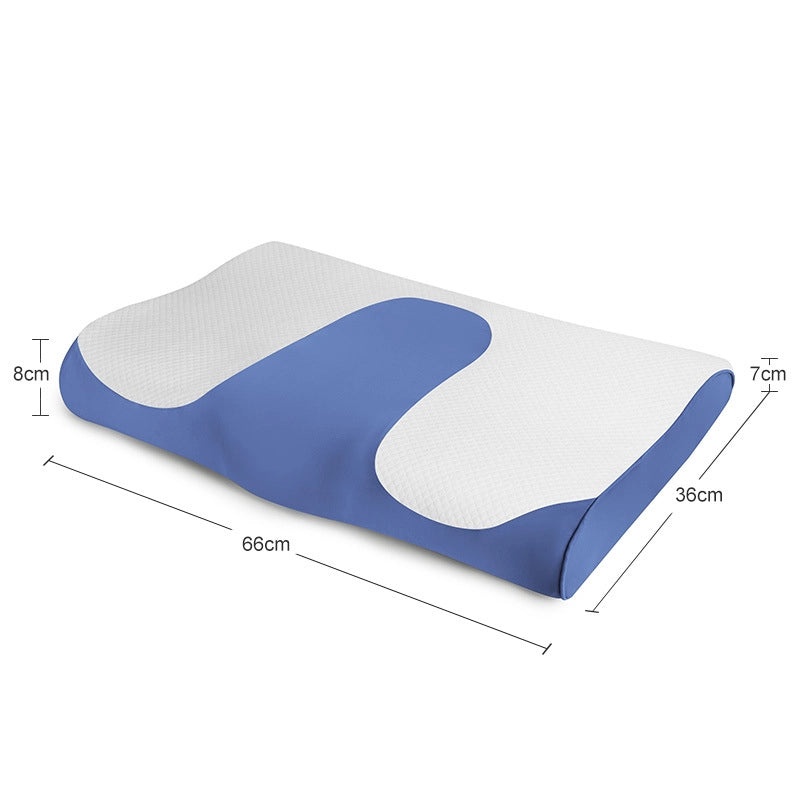 Comfortable Color Block Memory Foam Pillow for Everyday Use|Home & Bedding