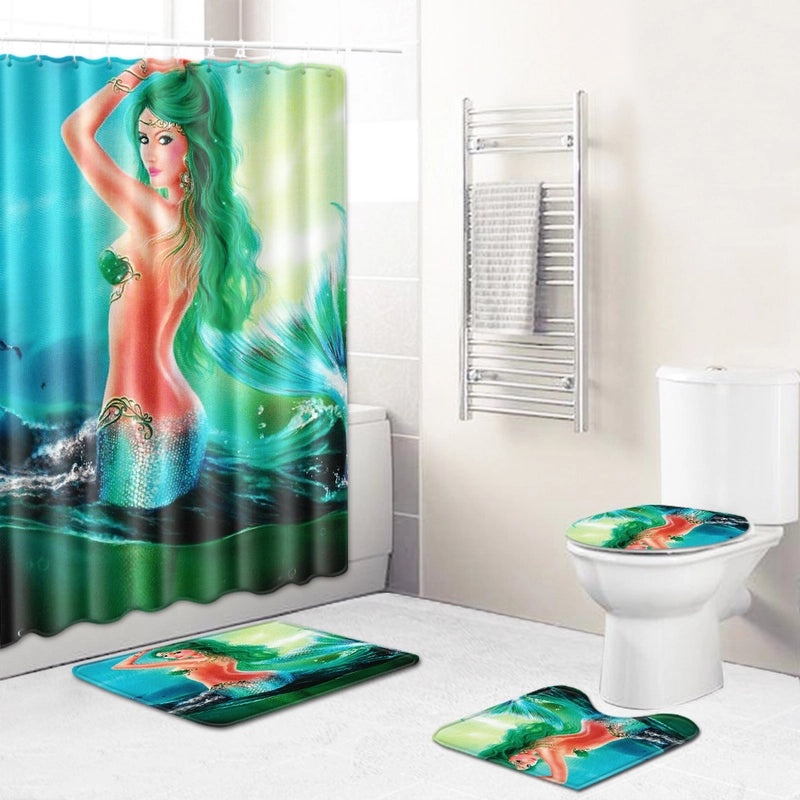 Elegant Butterfly Bow Knot Bath Mat Polyester Floor Rug|Home Decor & Bath Accessories