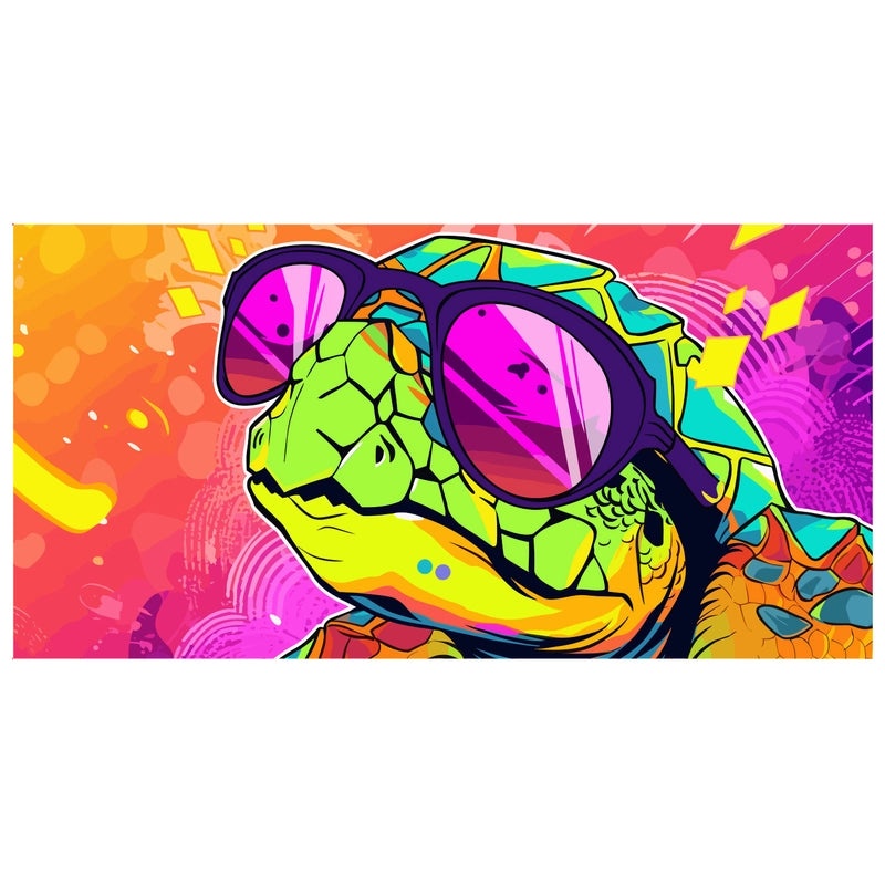 Underwater Animal Print Double-Sided Velvet Polyester Bath Towel | Bath & Beach Towels