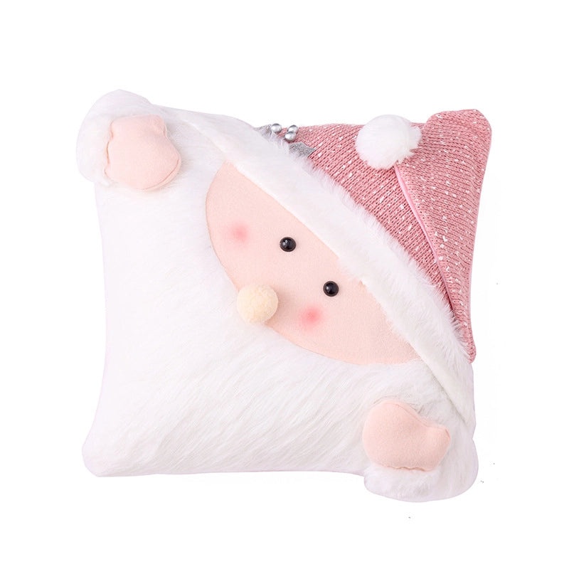 Christmas 3D Snowman Decorative Sofa Pillow Cushion | Home Decor & Seasonal Accessories
