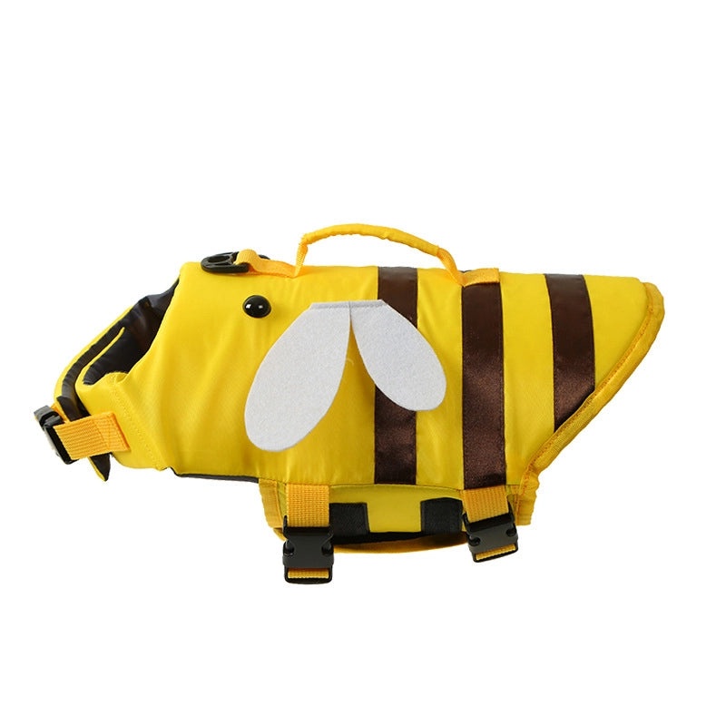 Customized Small Medium Dog Life Jacket Summer Adjustable Pet Swimsuit Safety Vest | Pet Supplies
