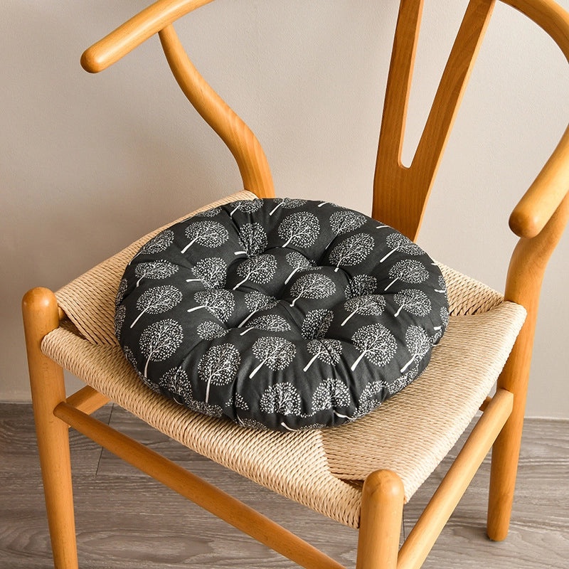 Thick Round Seat Cushion for Dining Office Student Chairs Comfortable Tatami Chair Pad|Home & Living Chair Cushions