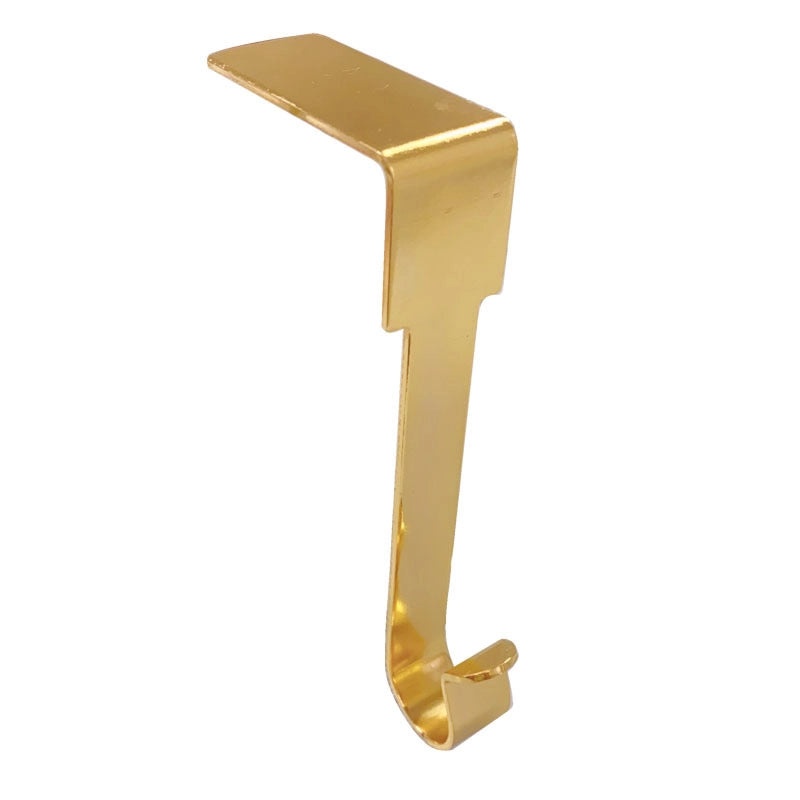 Christmas Stocking Hook | Holiday Fireplace Decor | Festive Outer Hook for Stockings | Seasonal Decorative Element | Home Holiday Accessories | F