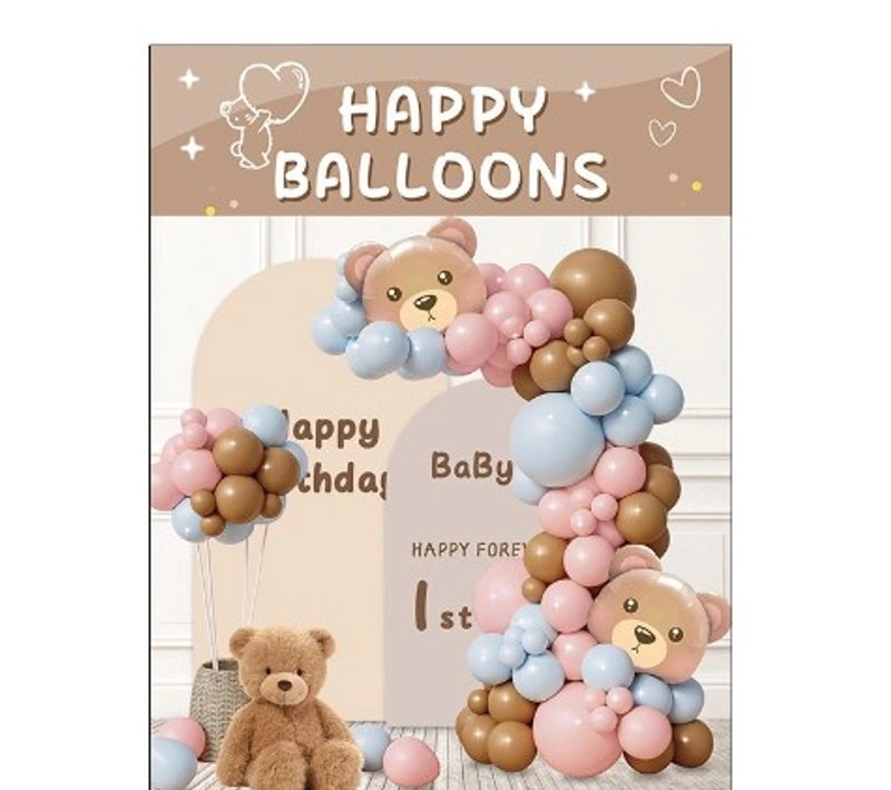 Birthday Cute Minimalist Letter Enamel Pin Holiday Festival Balloons|Jewelry Accessories