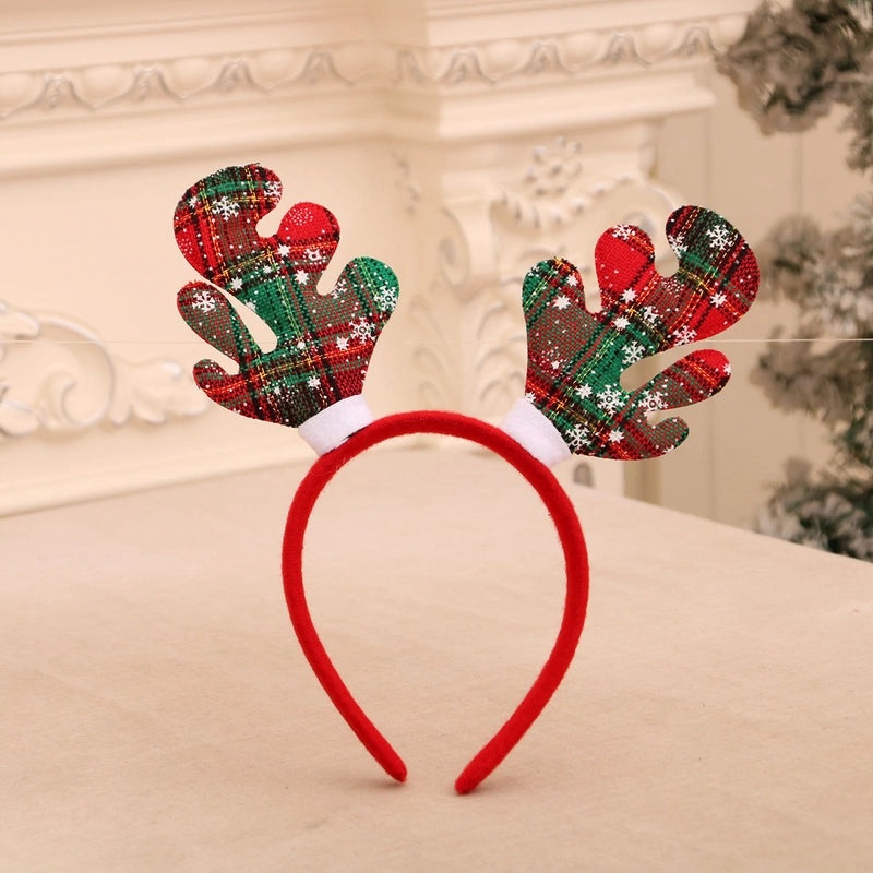 Christmas Snowman and Reindeer Antler Hair Bands Nonwoven Party Accessories|Festive Party Supplies