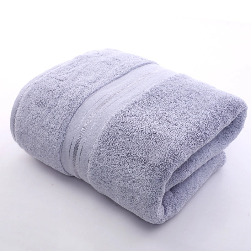 Gaoyang Thickened Pure Cotton Bath Towel Large Absorbent Soft Household Hotel Spa Towel | Home & Living > Bath > Towels
