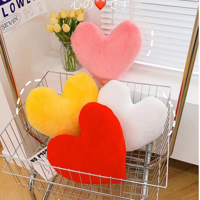 Valentine's Day Heart-Shaped Plush Stuffed Animals Soft PP Cotton Toys | Plush Toys & Stuffed Animals