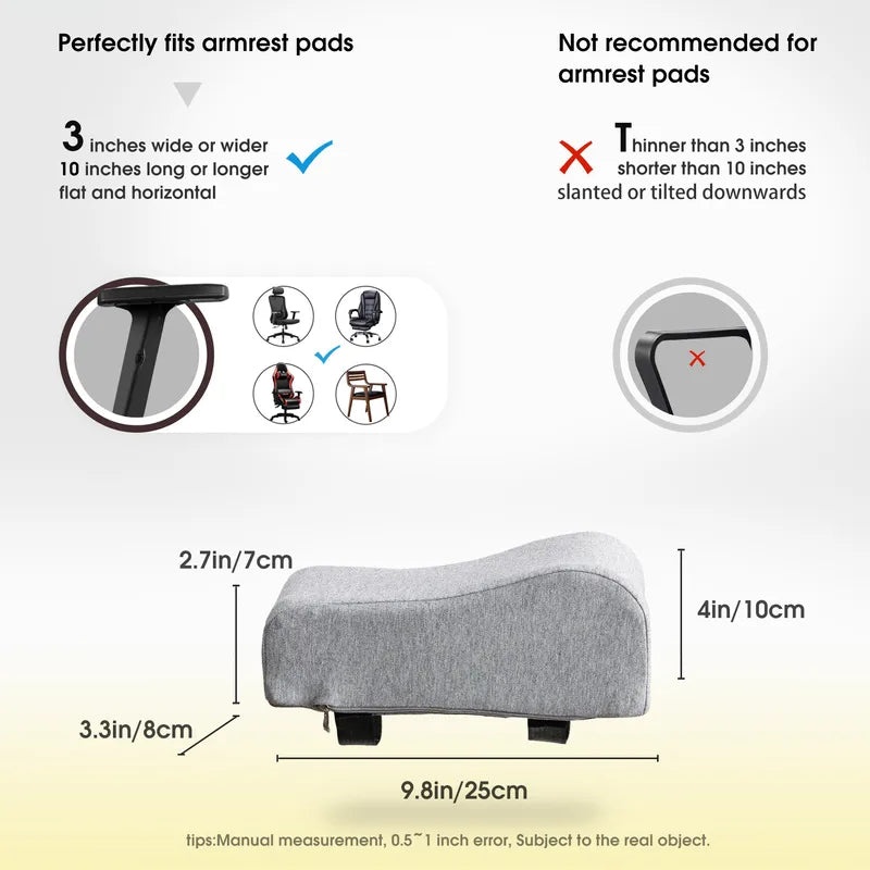 Ergonomic Chair Armrest Cushion 1 Piece|Office Accessories