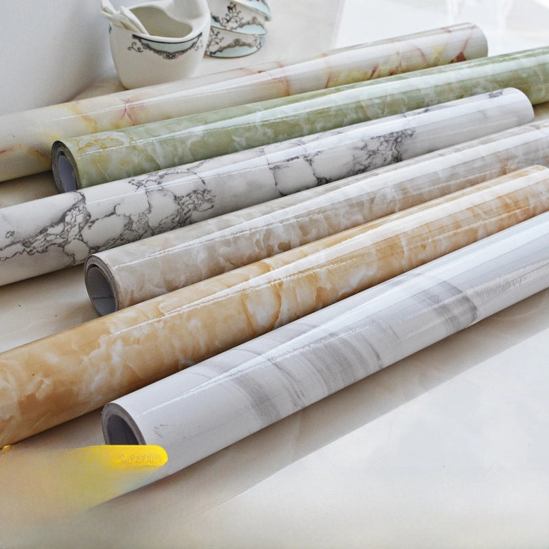 Waterproof Oil-Proof Kitchen Wall Stickers High Temperature Resistant Self-Adhesive Decorative Wallpaper|Home Decor Wall Stickers