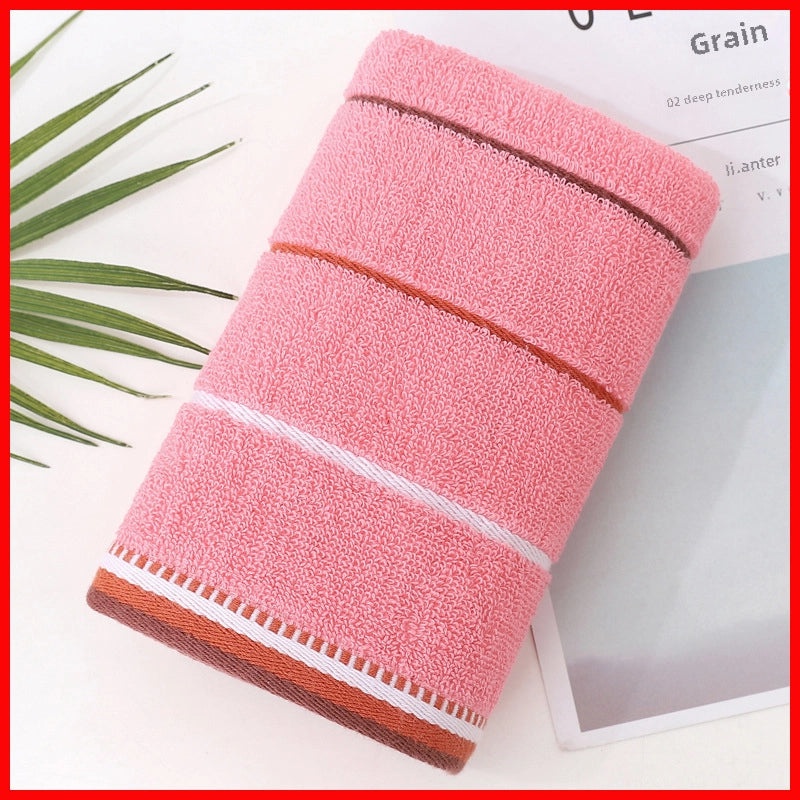 Thickened Cotton and Coral Fleece Face Towel Absorbent Soft Embroidered Logo Personalized Gift|Home & Living Towels