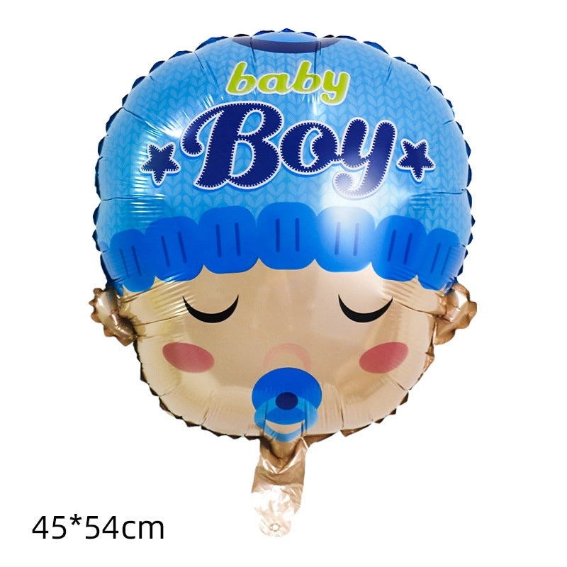 Birthday Cute Human Aluminum Foil Balloons for Party Festival Decorations|Party Supplies