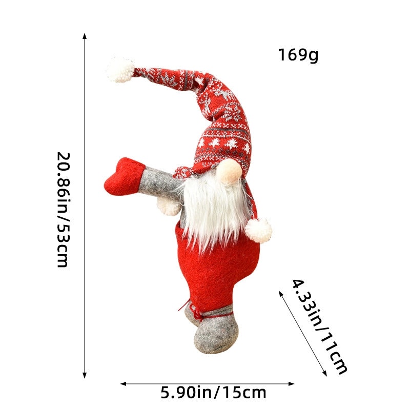 Festive Christmas Doll Decoration for Holiday and Daily Use|Home Decor & Seasonal Accessories