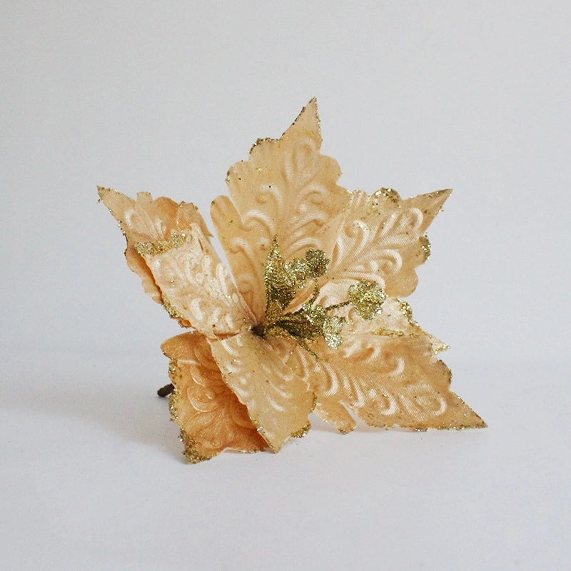 Festive Christmas Artificial Flower Decoration for Indoor Family Gatherings|Home Decor and Artificial Plants