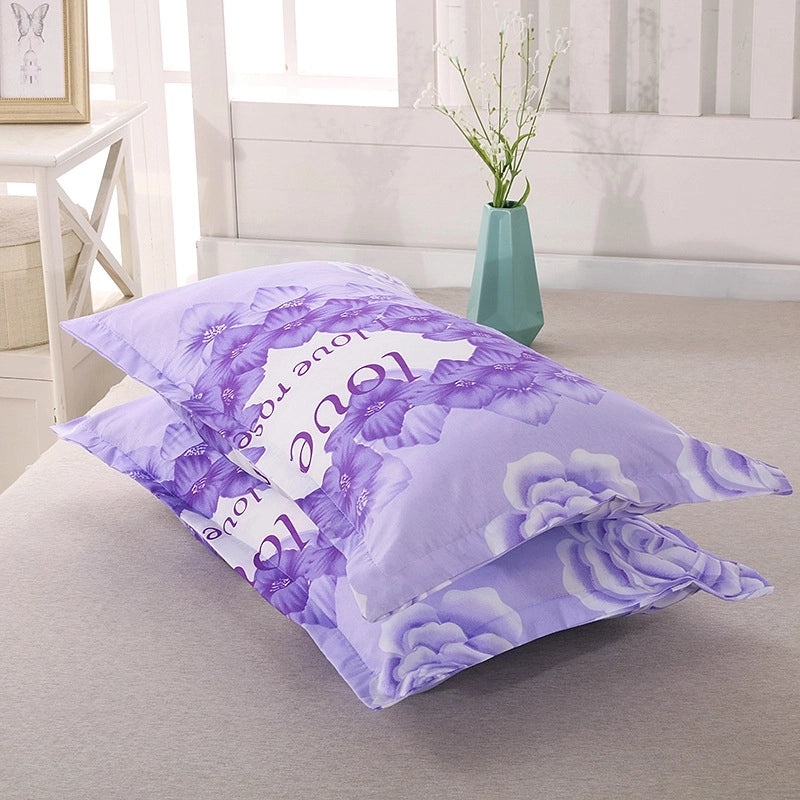 Soft Skin-friendly 100% Cotton Pillowcase for Children and Students | Home & Bedding