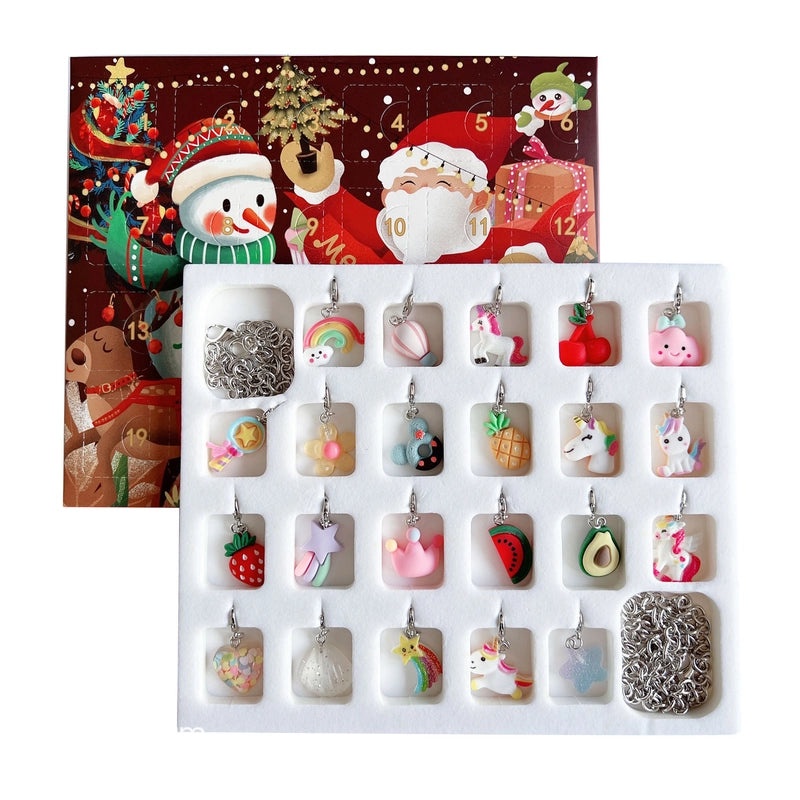 Festive Rainbow Animal Charms Christmas Party Accessories|Holiday Party Supplies
