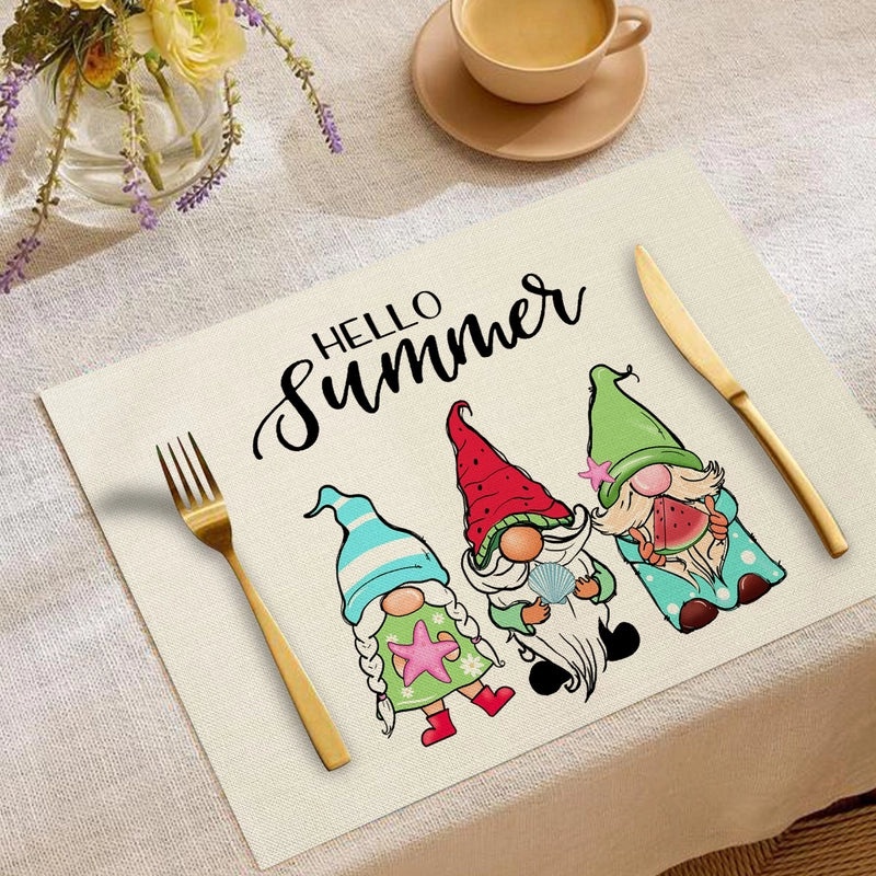 Elegant Nordic Linen Fruit Pattern Cushion Cover for Sofa and Couch | Home Decor Pillows & Cushions