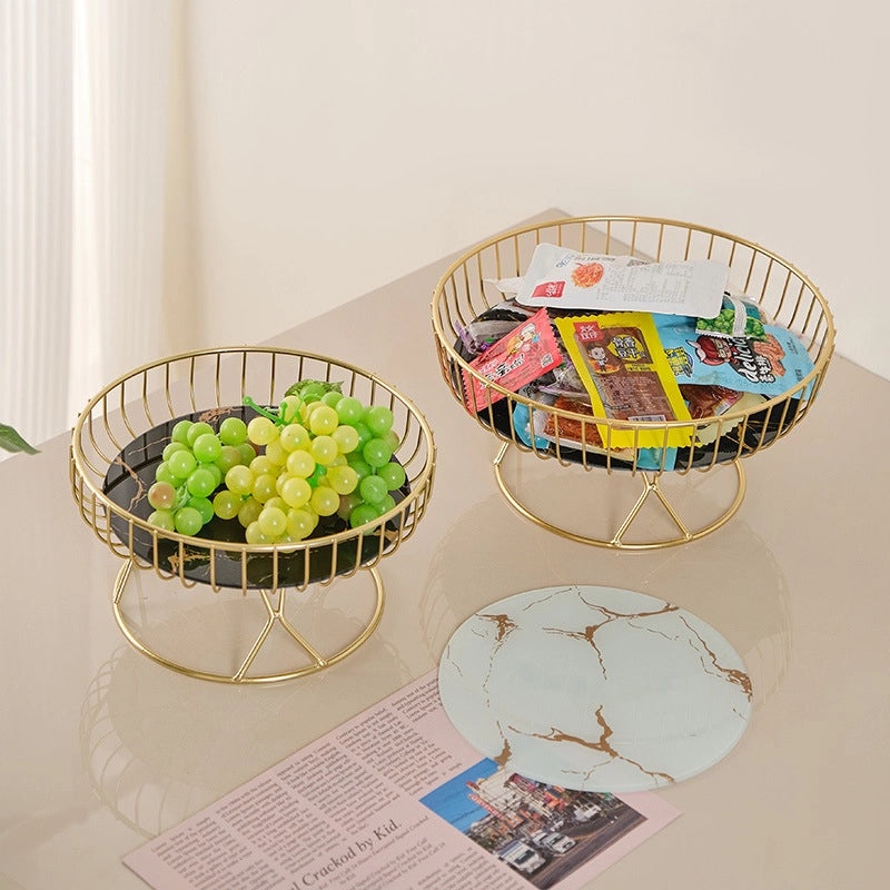 Nordic Fruit Plate Decorative Tray for Living Room Snack Candy Counter|Home & Kitchen Accessories