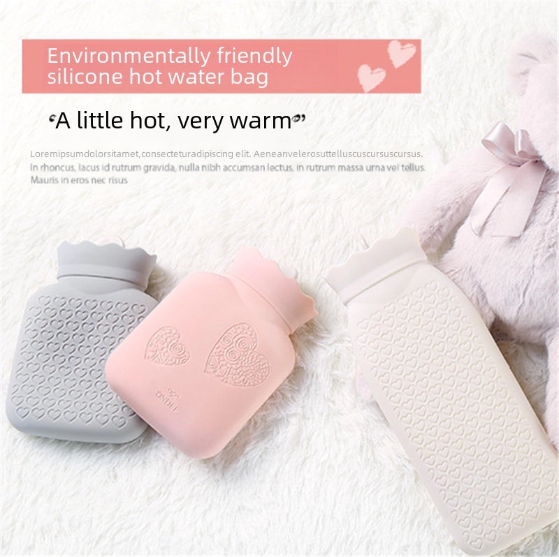 Judy Silicone Microwaveable Hot Water Bag Explosion-Proof Baby Warm Pack for Students|Home & Kitchen - Heating Pads & Warmers