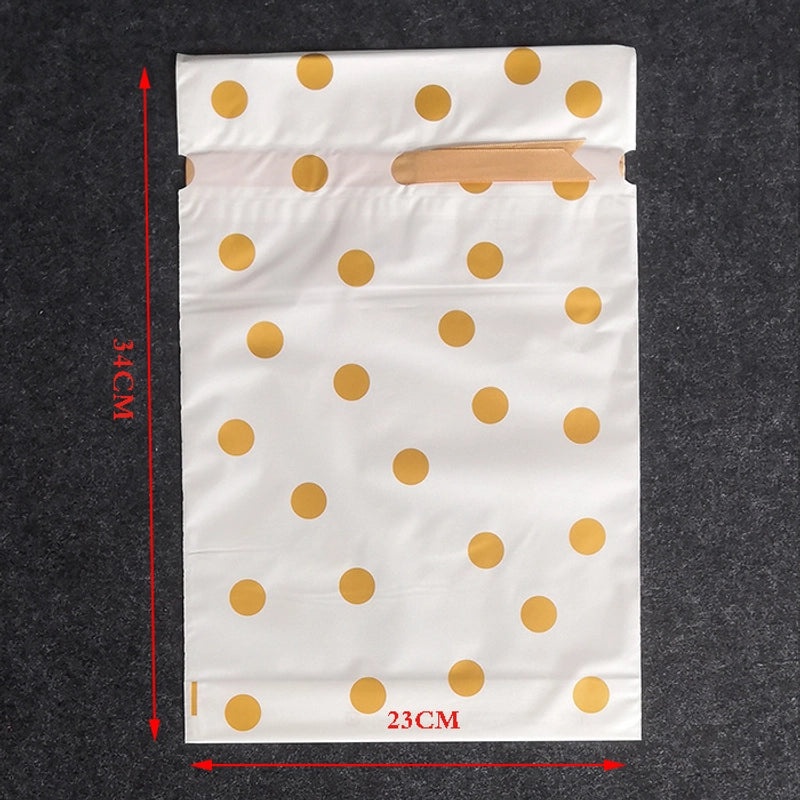 Polka Dot Drawstring Ribbon Pocket Bag for Small Jewelry and Daily Gifts | Jewelry Storage Accessories