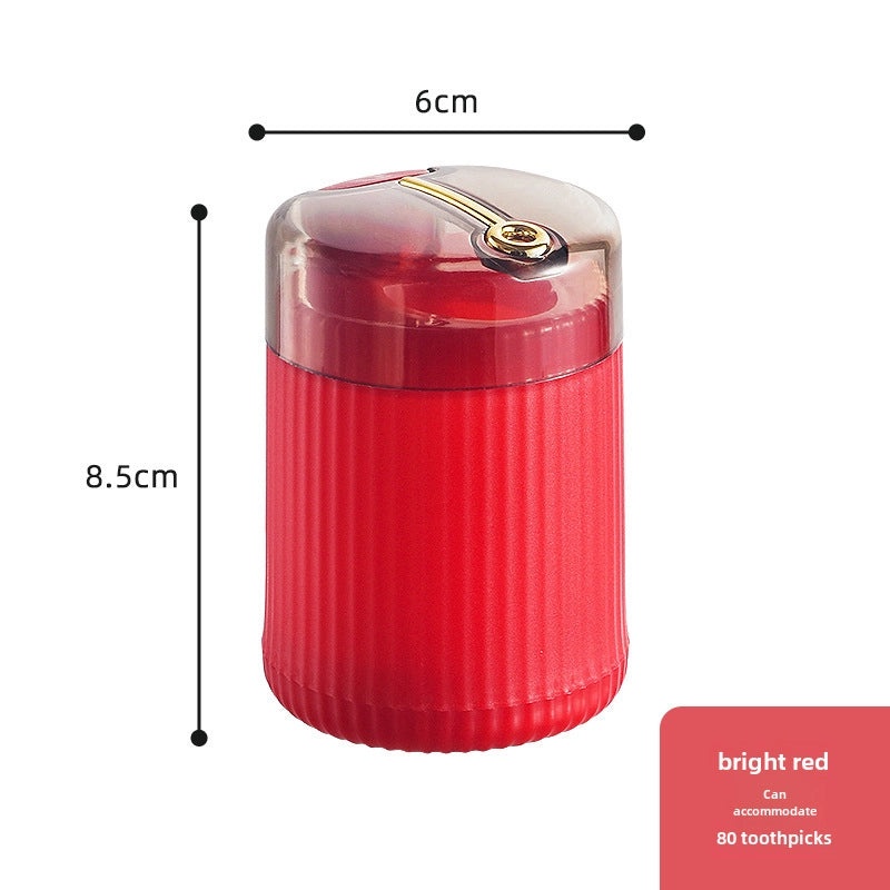 Modern Minimalist Automatic Toothpick Dispenser Press Pop-Up Can Luxury Home Convenience|Kitchen Accessories