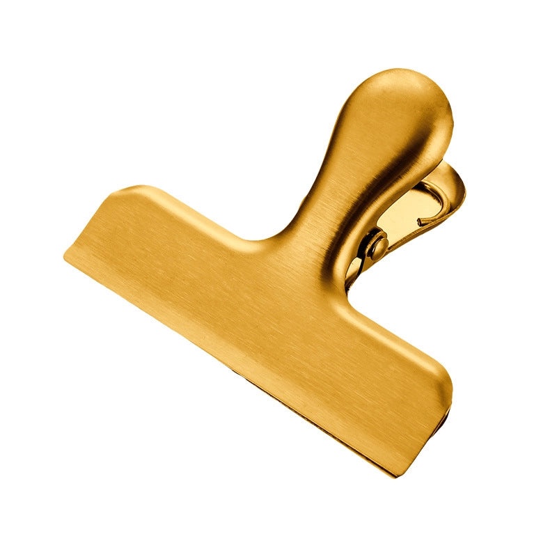 Stainless Steel T-type Sealing Clip for Snack Bags | Kitchen Storage Accessories