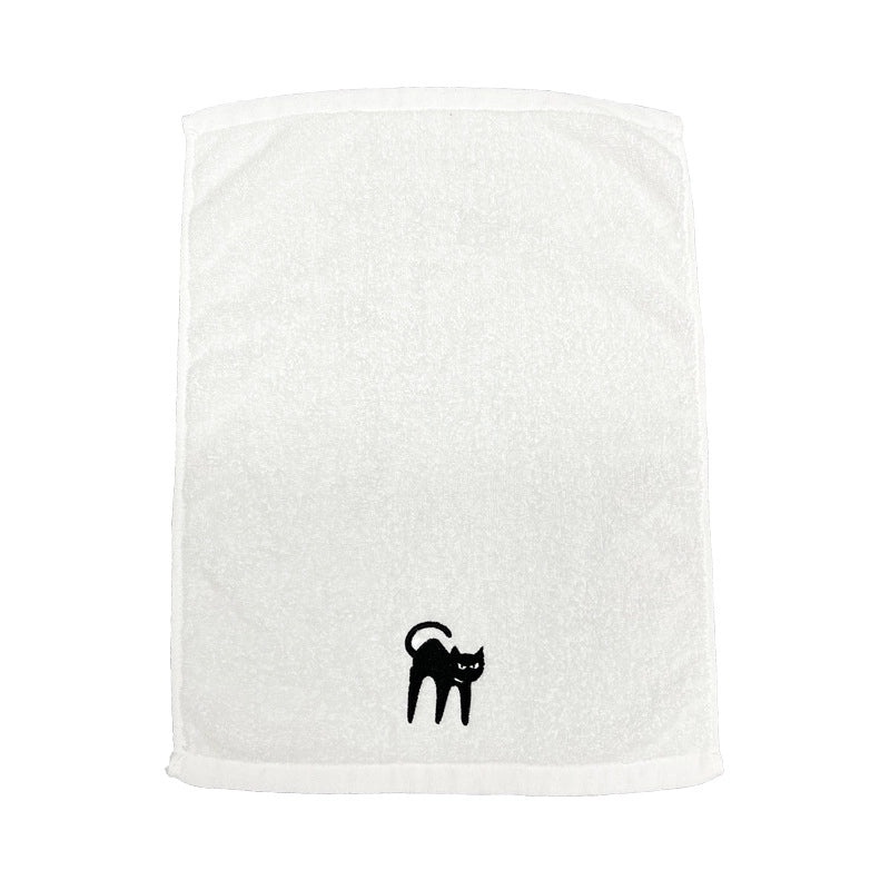 Personalized Embroidered Christmas Cotton Face Towel 32x45cm Soft Custom Gift Towel|Home & Living Bath Towels