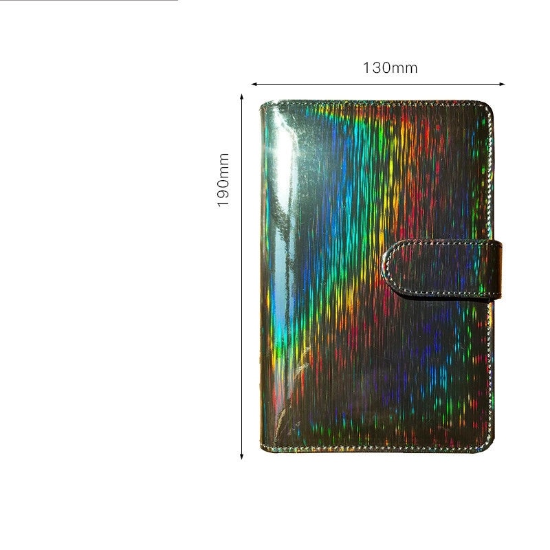 Solid Color Spiral Notebook with PU Leather Cover for School Learning|Stationery & Office Supplies
