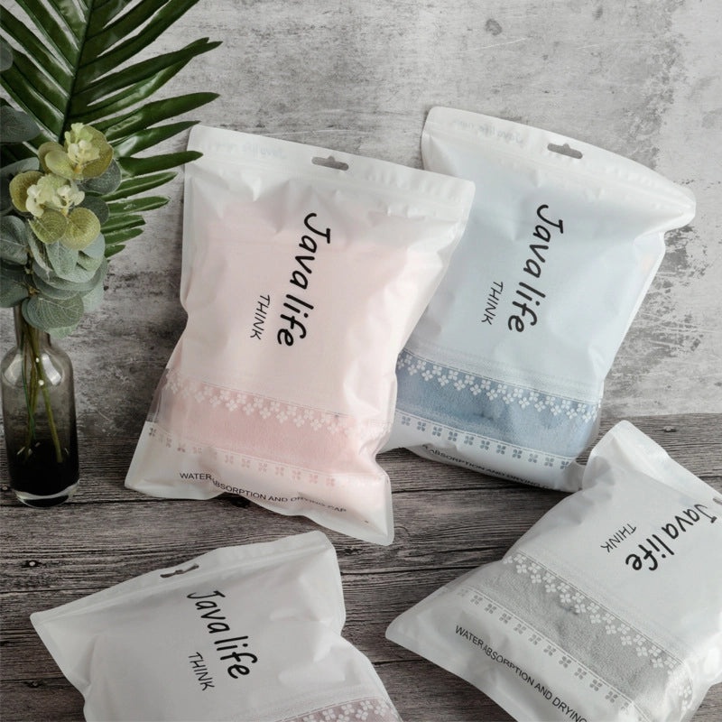 Javalife Women’s Double-Layered Absorbent Hair Drying Cap Soft Towel for Autumn Winter Kids Shower Cap | Beauty & Personal Care Hair Accessories