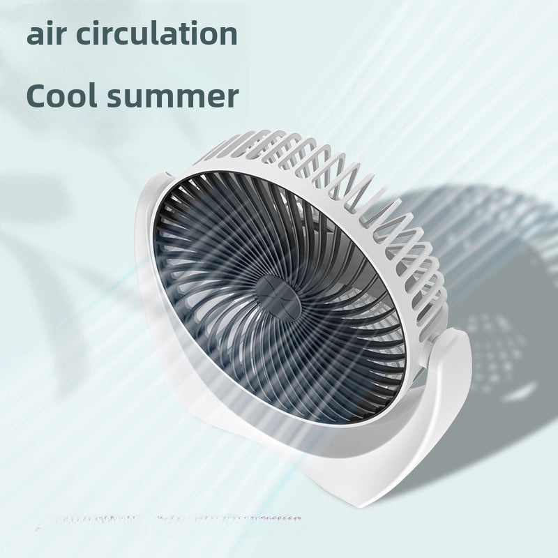 Portable USB Mini Desk Fan Quiet Air Circulation for Home Office | Small Appliances & Fans