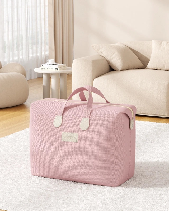 100 Pieces Large Capacity Portable Storage Bags for Quilt Clothes Moving Travel Duffel Organizer|Storage & Organization