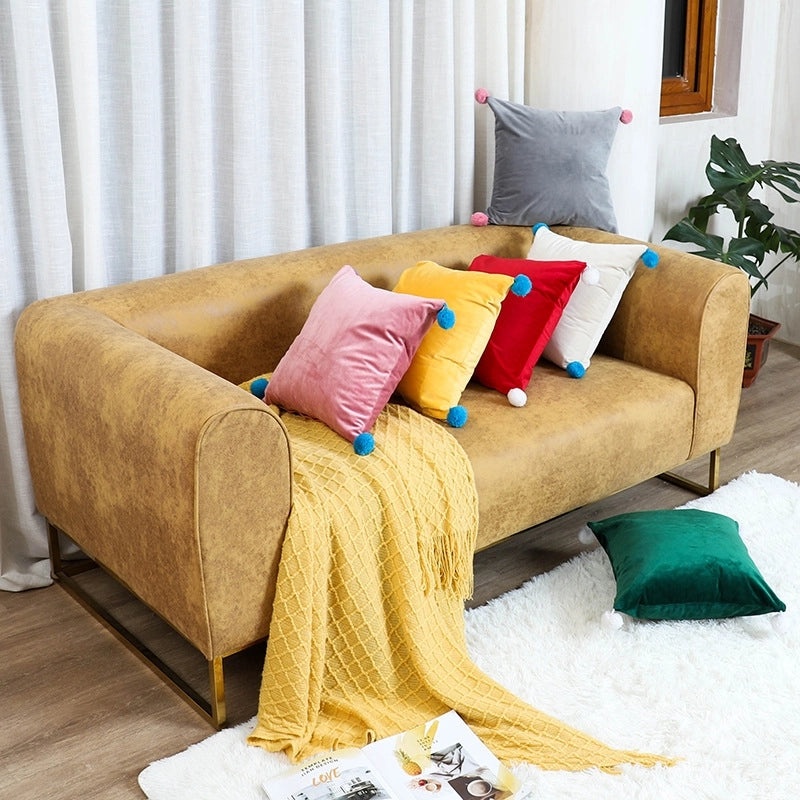 Solid Color Minimalist PP Cotton Pillow Covers for Classic Style|Home Decor & Bedding