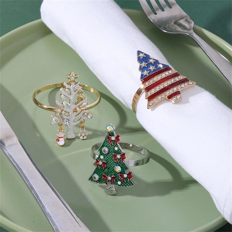 Christmas Cute Tree Santa Claus Elk Alloy Charm Ornament|Jewelry & Accessories