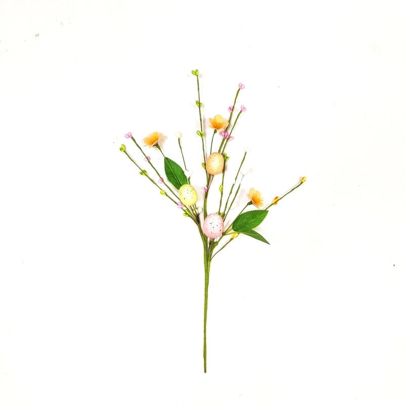 Easter Artificial Fruit and Bird Egg Stem Branches for Home Decor European Style|Home Decor