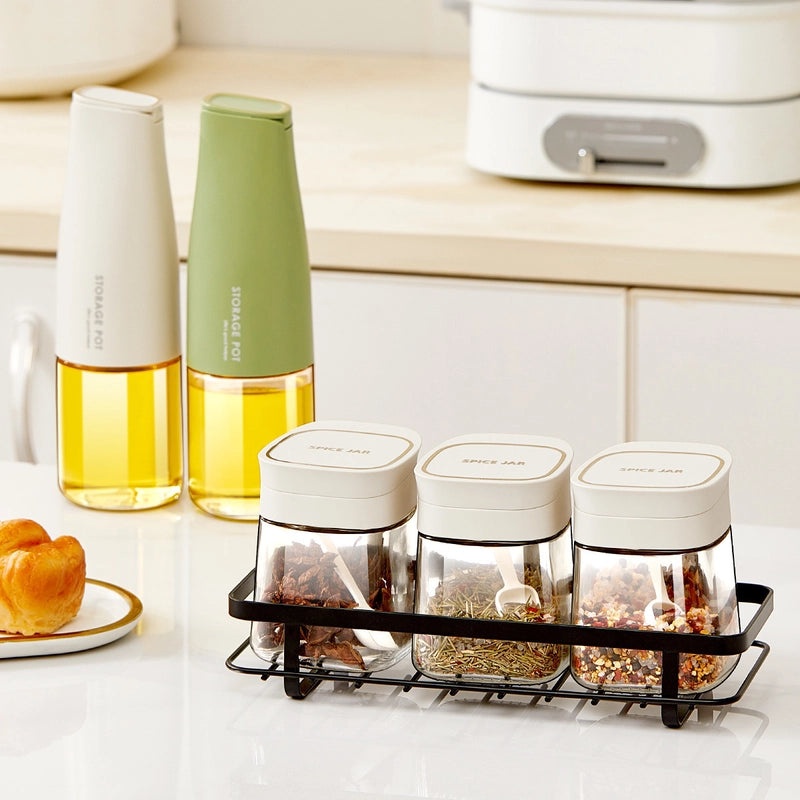 Automatic Gravity Oil Dispenser Bottle Glass Spray Bottle for Soy Sauce Vinegar Cooking Kitchen Household|Kitchen Tools & Gadgets