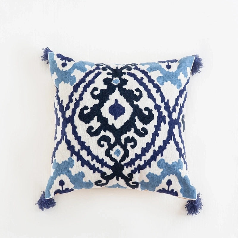 Bohemian Geometric Cotton Pillow Covers | Home Decor Pillows
