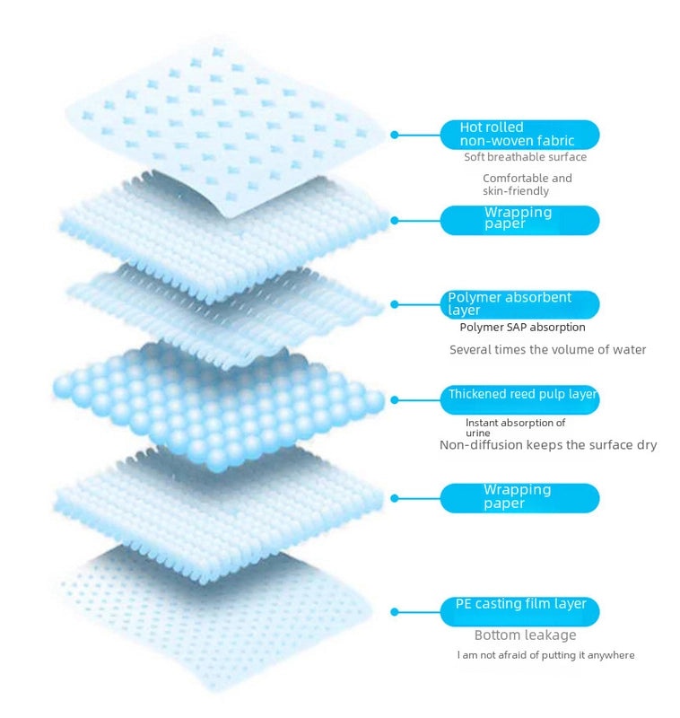 Absorbent Pet Diaper for Dogs and Cats|Pet Supplies