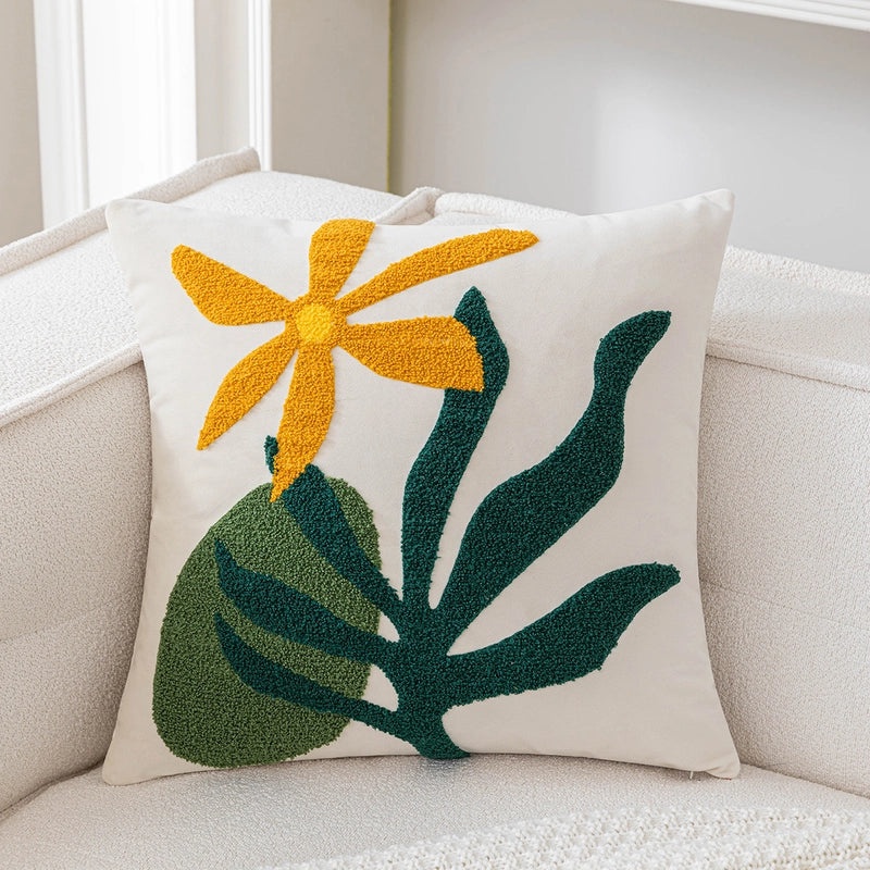 Panda Flower Watermelon Printed Polyester Pillow Covers for Couch Sofa Decor | Home Decor & Pillows