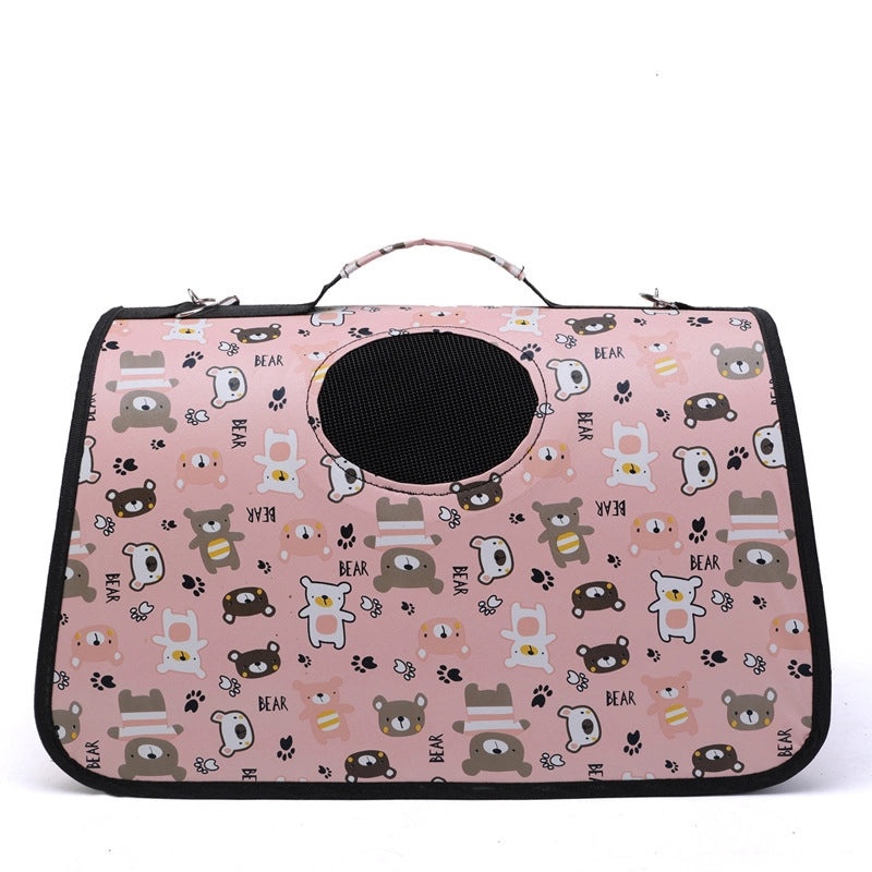 Foldable Space Capsule Pet Carrier Backpack for Small Dogs and Cats Portable Outing Cage Bag|Pet Carriers & Travel Gear