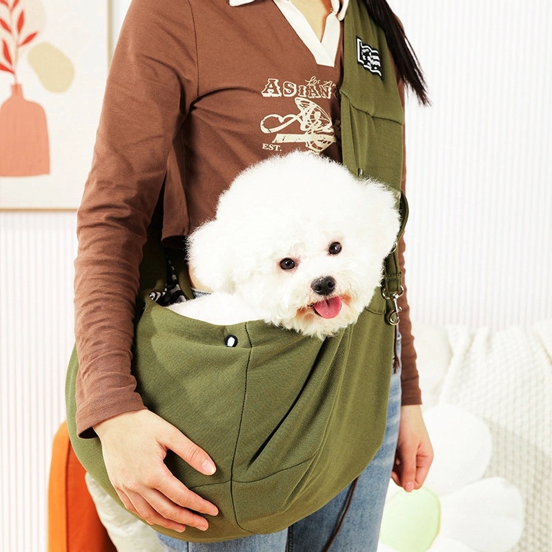 Portable Waterproof Dog Carrier Bag Durable Plastic Material Lightweight Easy Clean|Pet Carriers