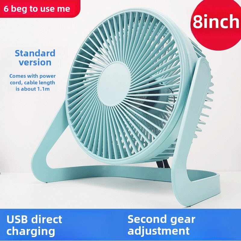5-inch Mini USB Silent Electric Desktop Fan Compact Small Circulating Fan for Office and Home Use|Home & Office Fans