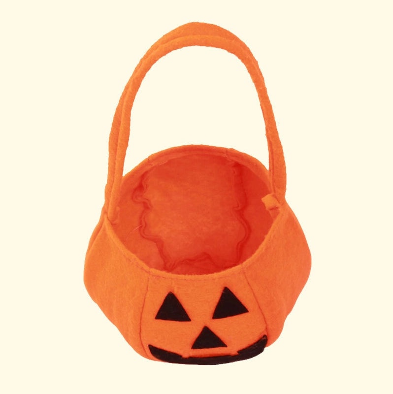 Halloween Pumpkin Nonwoven Party Gift Bags | Halloween Party Supplies