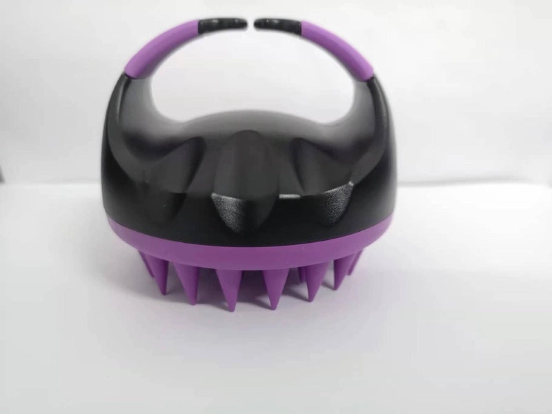 Silicone Handheld Shampoo Brush for Scalp Massage and Bath Cleaning | Hair Care & Styling Tools