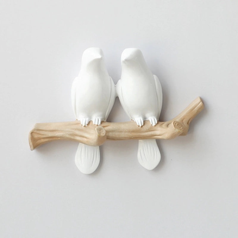 Nordic Bird Wall Hook Creative Key and Coat Hanger Punch-Free Seamless Design|Home Decor & Wall Hooks